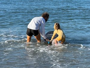 7 días de paquete de escapada familiar: campamento con guía de surf para padres avanzados en Popoyo, Nicaragua