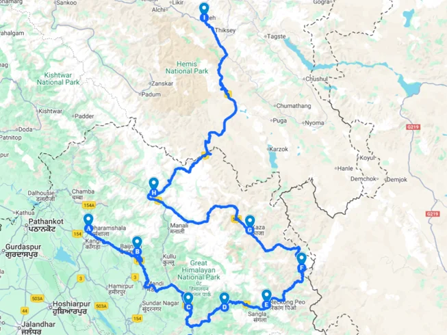 12 Day Guided Himalayan Heights Motorcycle Tour in India photo 3