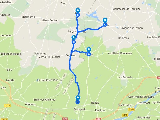 4 Days Self-Guided Loire Valley Cycling Tour in France ...