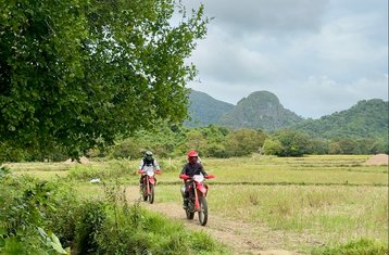 1 jour en stage guidé avancé de moto enduro non résidentiel à El Nido, Philippines