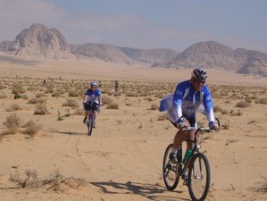 13 Day Jordan Guided Cycling Tour to The South: Follow Nabateans and Lawrence of Arabia Footsteps