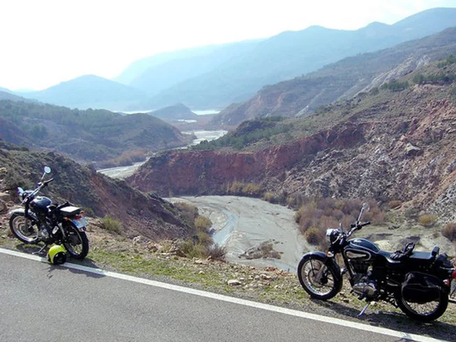 7 Day Royal Enfield Guided Motorcycle Tour in Granada Province, Southern Spain