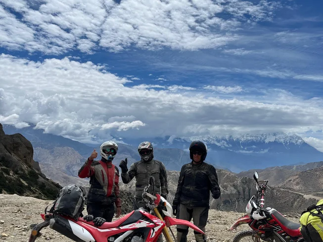 12 Day Upper Mustang Guided Motorcycle Tour in Nepal