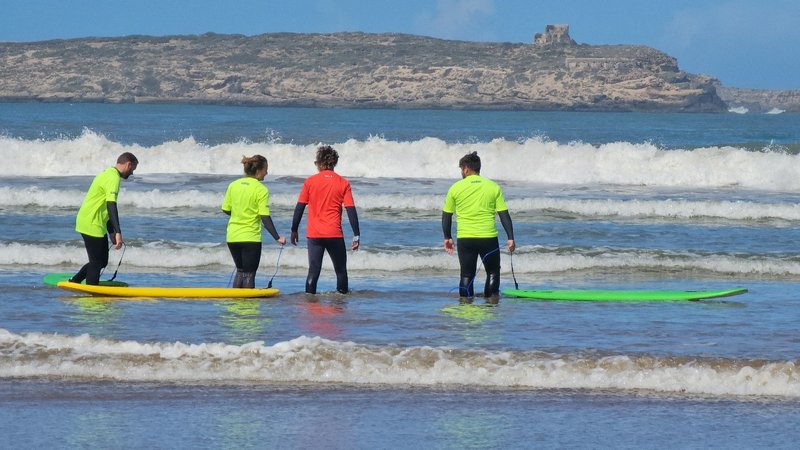4 jours en stage de coaching surf à Essaouira, Maroc