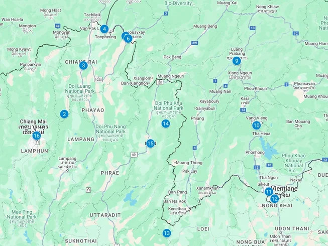 10 Day Cross-Border Guided Motorcycle Tour in Laos and Thailand photo 3