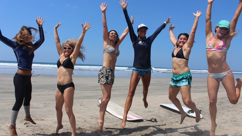 8 Day Luxurious Women's Surf Camp in Nosara, Nicoya Peninsula