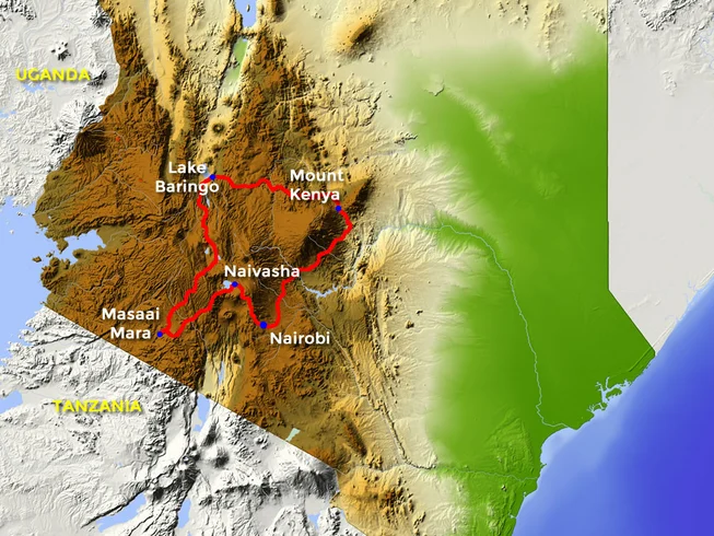 9 Day Explore Kenya Maasai Mara Guided Motorcycle Tour photo 3