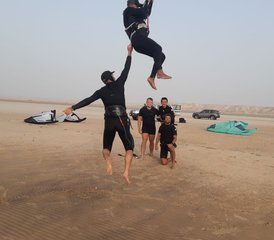 7 días de campamento de wingfoil para todos los niveles con Dakhla Breeze Kiteschool en Dajla, Marruecos - Photo 4