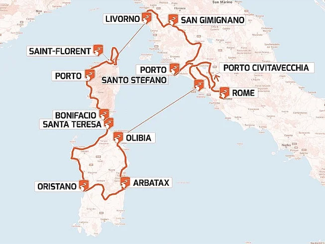 14 Day Guided Motorcycle Tour from Rome to Sardinia and Corsica photo 3