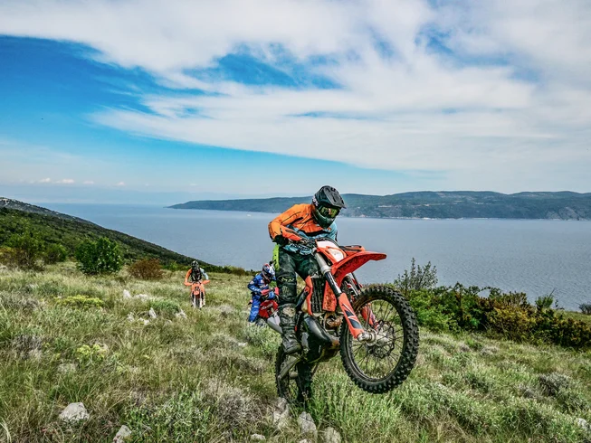 1 Day Non-Residential Guided Off-Road Motorbike Adventure with Gear and Guide in Kršan, Croatia photo 5