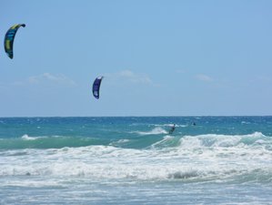 7 Day Progression Kitesurf Camp with Claudia Leon in Peloponnese, Greece