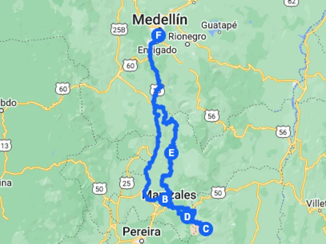 5 Day Mixed Terrain, Volcano, and Hot Spring: Guided Motorcycle Adventure in the Colombian Andes photo 3