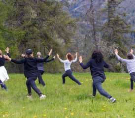 103 jours en séjour de yoga et bains sonores dans le Mercantour, Alpes-Maritimes, France - Photo 1