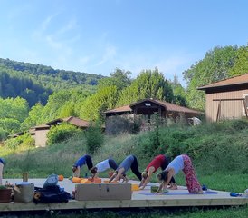 5 jours en stage de yoga vinyasa et randonnées à Alzon, Cévennes, France - Photo 4