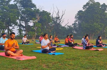 5 jours en stage de yoga, respiration et pranayama à Rishikesh, Inde