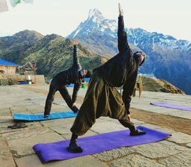 9 jours en stage de trekking yoga Mardi Himal au départ de Kathmandu, Népal - Photo 3