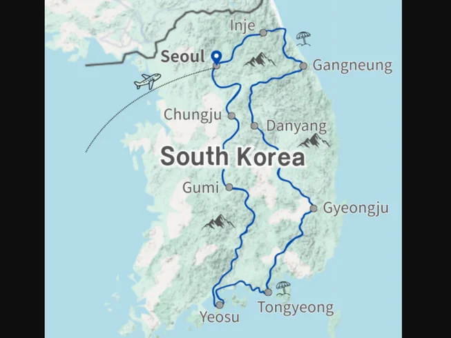 12 Day Korea Grand Ride Classic Guided Motorcycle Tour photo 3