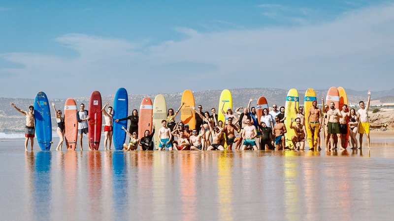 8 Day All inclusive Unique Yoga, Surf, and Kitesurf Combination Camp in Tamraght, Agadir
