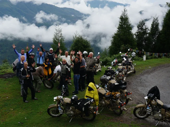 15 Day Royal Enfield Guided Motorcycle Tour in India and Bhutan