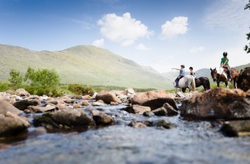 8-Daagse Ultieme Paardrijavontuur in Mull of Kintyre, Argyll, Verenigd Koninkrijk