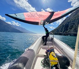 2 jours de stage de wingfoil au lac de Garde, Italie - Photo 2
