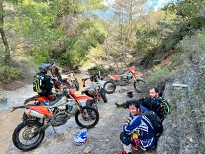 5 Day Guided Enduro Motorcycle Tour in Attica, Greece