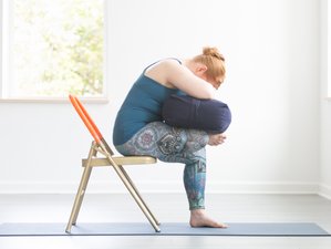 50-Hour Online Self-Paced Certified Yoga with Chair Teacher Training for Elderly With 3 Live Hours