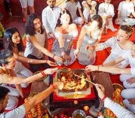 9 jours en stage de yoga holistique, travail respiratoire et ayurvéda à Rishikesh, Inde - Photo 2