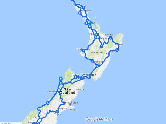 35 Days Self-Guided North and South Island Motorcycle Tour in New Zealand photo 4