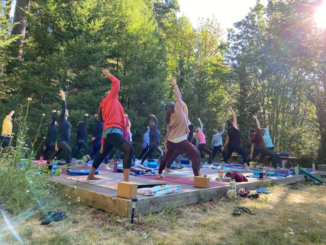 4 Day 11th Annual Back to Nature Women's Yoga Retreat Session 3 in Oregon 