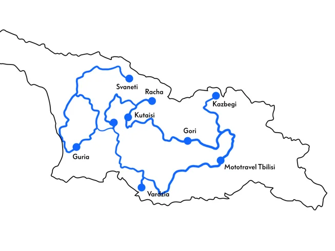 9 Day All-Inclusive Authentic Guided Motorcycle Tour in Georgia photo 3