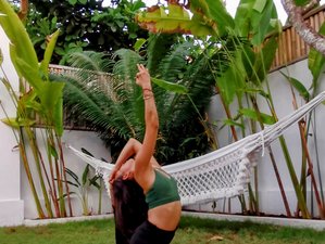 4 Day Yoga and Surf Holiday in Garden Bamboo Bungalows in Bali, Indonesia