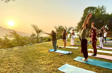 10 Day Yoga, Sound Healing, Ayurveda, and Trek Retreat in Pokhara, Nepal