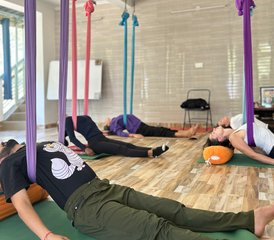 77 Day 50-Hour Yin Yang with Sound Healing & Aerial Yin Yoga Teacher Training in Rishikesh, India - Photo 1