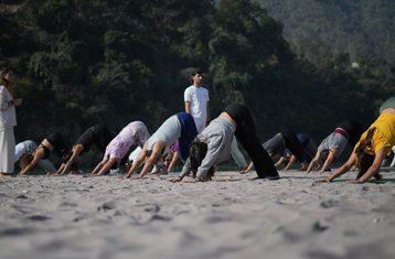 3 días de retiro de pausa sagrada: yoga, pranayama y paz interior en Rishikesh, India