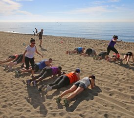 5 jours en stage de fitness à la plage à Marbella, Espagne avec conseils en nutrition, entraînement en circuit, et plus - Photo 2