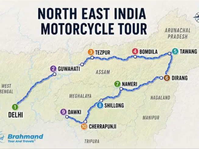 14 Day Adventure Guided Motorcycle Tour in North East India photo 4