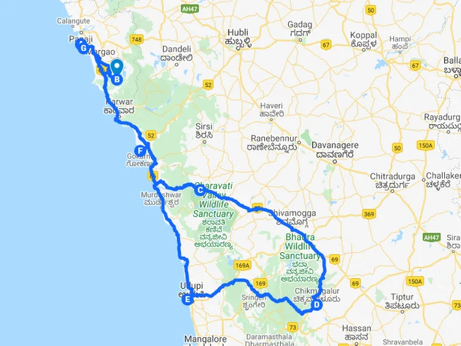 9 Day "Tropical Twister" Guided Loop Motorcycle Tour in Goa and Karnataka, India photo 3