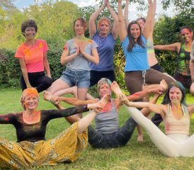 5 jours en stage de yoga et running : nature, respiration, chant, rire dans le parc du Thuit, France - Photo 5