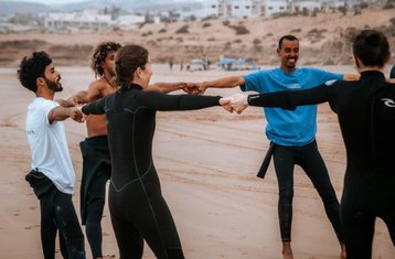 4 Day Yoga and Surf Camp for Beginners & Intermediates in Taghazout, Morocco
