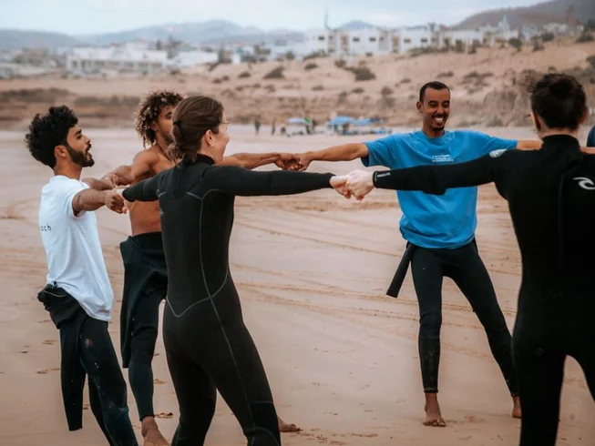 4 Day Yoga And Surf Camp For Beginners Intermediates In Taghazout Morocco