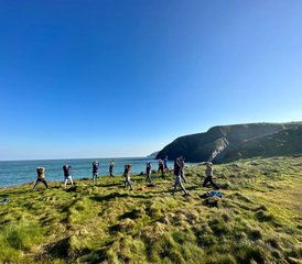 4 Tage Herbstlicher Küsten-Yoga-Retreat an der atemberaubenden Küste in Westwales, Großbritannien - Photo 4
