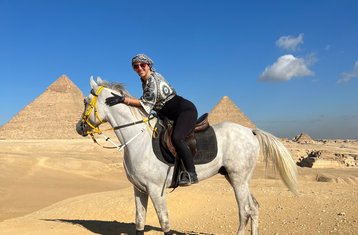 7-Daagse Paardrijvakantie en Bezoek Fascinerende Bestemmingen in Caïro, Luxor en Hurghada, Egypte