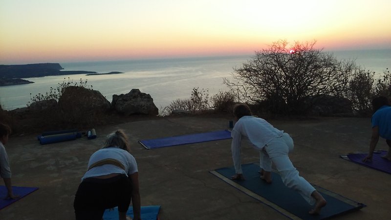 8 Day Nature Meditation and Outdoor Hatha Yoga Retreat 'Living in the Village' Experience in Crete