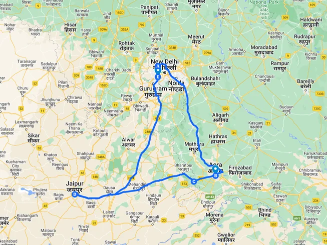 7 Day Guided Motorcycle Tour in Delhi, Agra, and Jaipur: Golden Triangle Trip in India photo 4