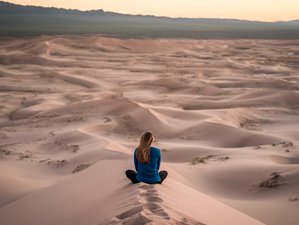 8 jours en semaine de yoga, mouvement et créativité dans le désert du Sahara au Maroc