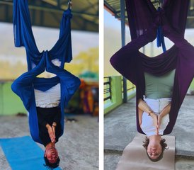 27 días de curso de yoga aéreo de 50 horas para elevar tu práctica en Rishikesh, India - Photo 1
