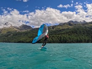 6 Day Wingfoil Camp and Yoga Adventure in Silvaplana, Switzerland
