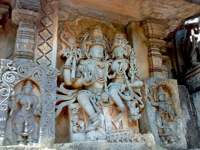 2 Days Royal Enfield Motorcycle Tour of Sculptural Wonders of  Belur and Halebid from Bangalore photo 4
