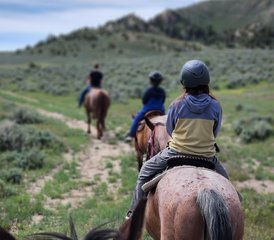 3 jours aventures à cheval dans un véritable ranch bovin du Wyoming à Thermopolis, USA - Photo 2